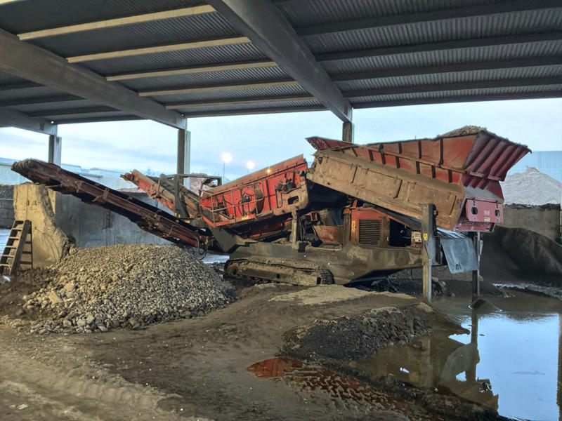 2011 Terex 883 Mobiele zeefinstallatie