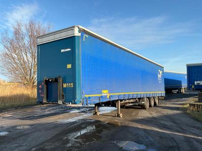 Immagine panoramica di 2016 Kogel S24-1 Mega oplegger (ref.M115)