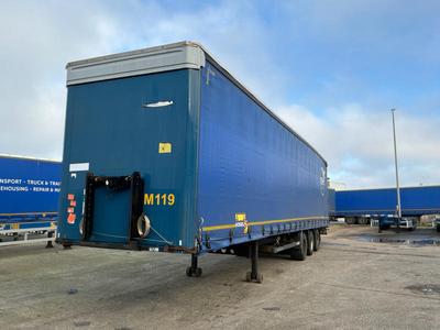 Immagine panoramica di 2016 Kogel S24 Mega trailer (ref.M119)