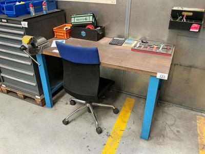 Immagine panoramica di workbench