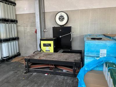 Overzichtsfoto van 1971 Molenschot G.M-I. Vintage weegschaal