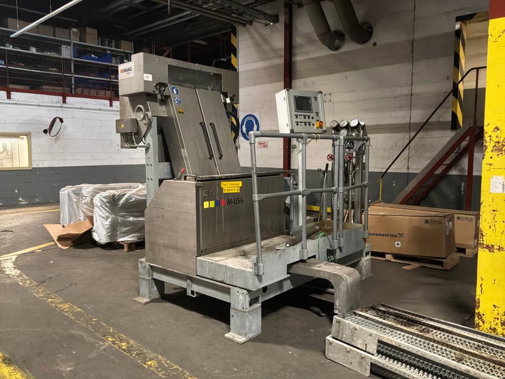 2019 MAAG M-USG 600 industriële kunststof-granulatiemachine