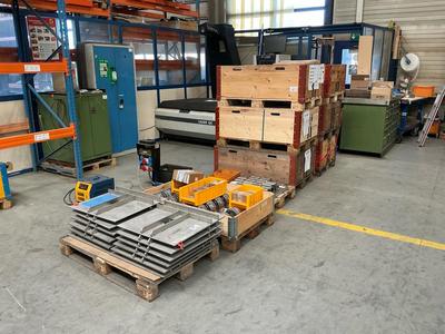 Overview picture of various semi-finished products