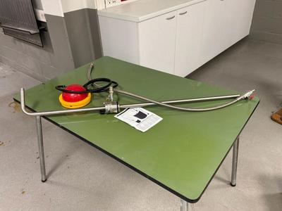 Imagen general de Bürkle Oplosmiddelpomp van roestvast staal, voetbediening