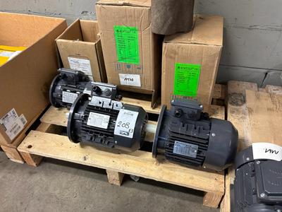 Overzichtsfoto van Techtop Elektrische motor (3x)