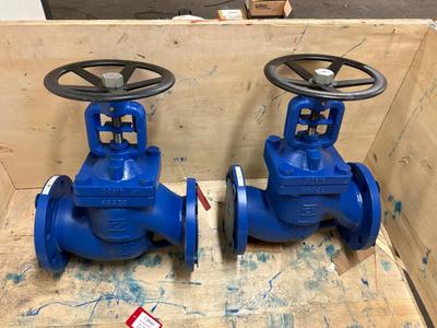 Imagen general de 2020 Sferaco DN 100 PN 40 Klepafsluiter met handwielbediening (2x)