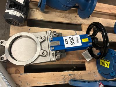 Imagen general de 2022 S-Gate DN150 mesafsluiter met handwiel