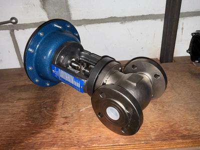 Übersichtsbild von Fluxer regelklep met actuator