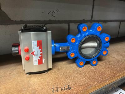 Übersichtsbild von Sferaco DN 80 pneumatisch bediende flensaansluitingen