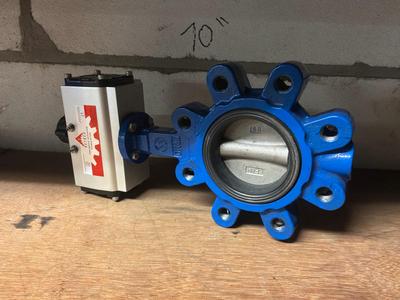 Übersichtsbild von Sferaco DN 80 pneumatisch bediende flensaansluitingen