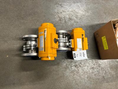Översiktsbild av 2020 El-O-Matic F0100M Pneumatische actuator (2x)