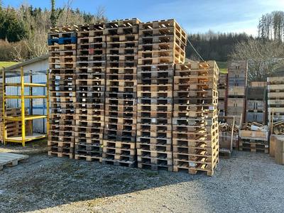 Overview picture of Pallets (approx 100x)