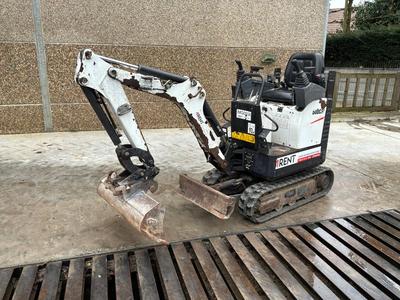 Overview picture of 2021 Bobcat E10Z mini rups- graafkraan