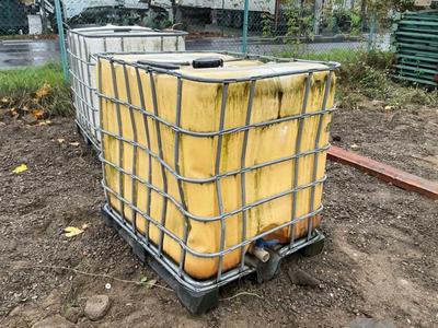 Overzichtsfoto van IBC Container