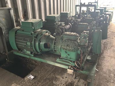 Overzichtsfoto van Industriële hogedrukplunjerpomp (3x)