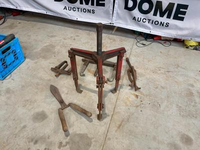 Overzichtsfoto van Diverse Polietrekkers (4x)