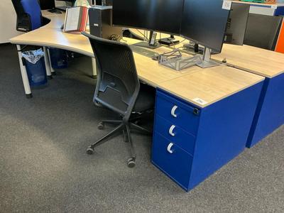 Overview picture of Lista Desk setup