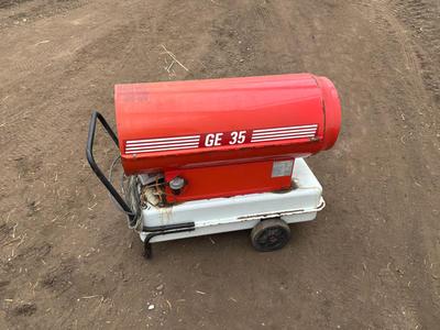 Overzichtsfoto van 1996 Biemmedue GE35 warmtekanon