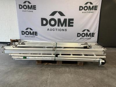 Immagine panoramica di Piattaforma mobile pieghevole in alluminio Petry