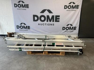 Immagine panoramica di Piattaforma mobile pieghevole in alluminio Petry