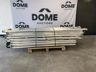 Immagine panoramica di Piattaforma mobile pieghevole in alluminio Petry