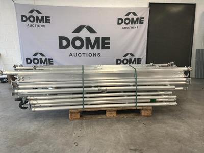 Immagine panoramica di Piattaforma mobile pieghevole in alluminio Petry