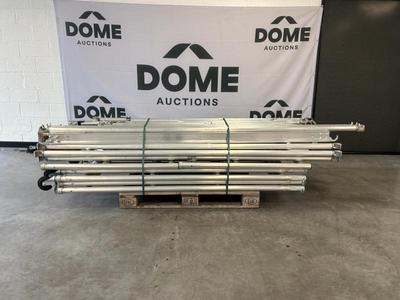 Immagine panoramica di Piattaforma mobile pieghevole in alluminio Petry