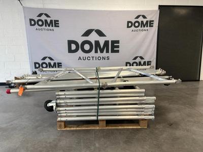 Immagine panoramica di Piattaforma mobile pieghevole in alluminio Petry