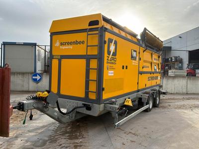 2024 Screenbee wheeled SB15.44W PLUG IN HYBRIDE Mobile drum screening machine