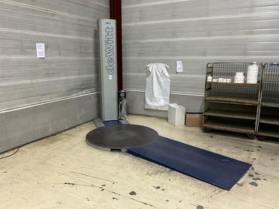 Översiktsbild av De witt WP2 pallet stretch foil wrapper