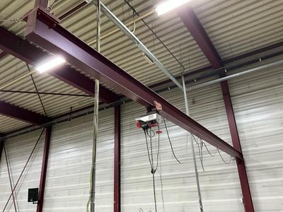 Imagen general de Kinzo chain hoist on monorail beam