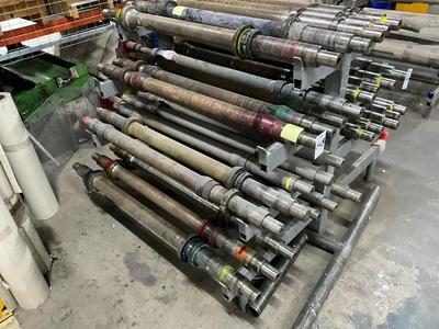 Übersichtsbild von printing cylinder axis (16x)