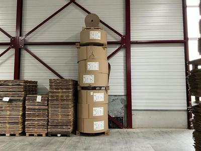 Overzichtsfoto van Paper stock