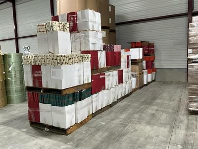 Overzichtsfoto van Consumer gift wrap