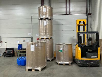 Overzichtsfoto van Paper stock