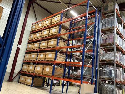 Overview picture of F | Combination Pallet racking (150m) ( 95-99, 110-112, 114-117)