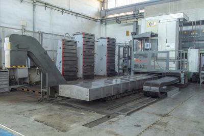 Immagine panoramica di 2005 FTP RONIN M60 HORIZONTAL TRAVELLING COLUMN BORING MACHINE