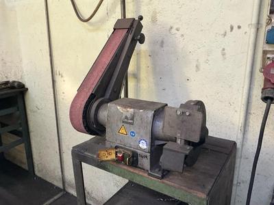Übersichtsbild von Creusen BSS 9200 bandslijpmachine met slijpsteen