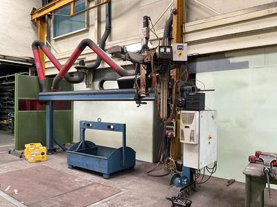 Översiktsbild av Kolom- en gieklasmanipulator