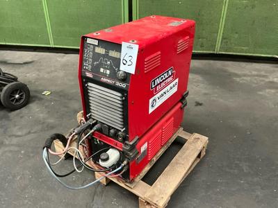Översiktsbild av Licoln Aspect 300 TIG lasmachine