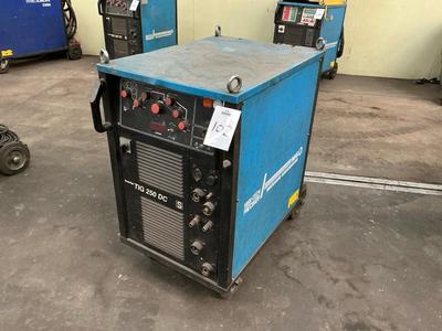 Översiktsbild av Messer Griesheim inverter TIG 250 DC TIG lasmachine