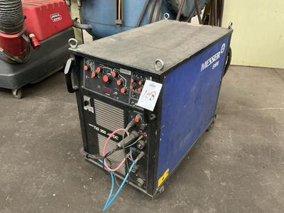 Översiktsbild av Messer Griesheim inverter TIG 250 DC TIG lasmachine