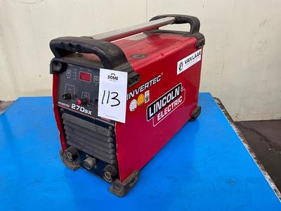 Översiktsbild av Lincoln Electric invertec 270sx lasmachine
