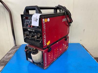 Översiktsbild av EWM Triton 260 lasmachine