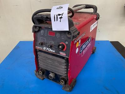 Översiktsbild av Lincoln Electric invertec 270sx lasmachine