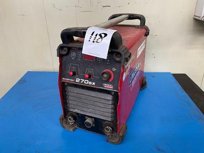 Översiktsbild av Lincoln Electric invertec 270sx lasmachine