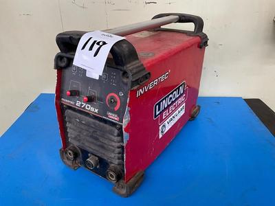 Översiktsbild av Lincoln Electric invertec 270sx lasmachine