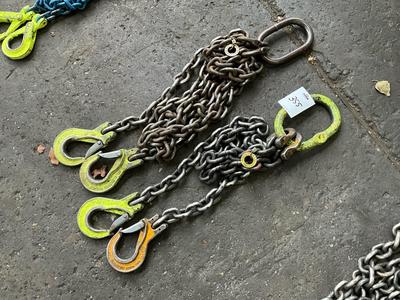 Overzichtsfoto van 2-sprong hijsketting (5,3T) (2x)