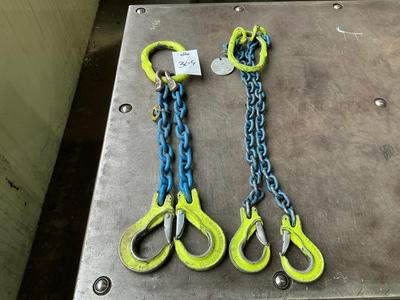 Overzichtsfoto van 2-sprong hijsketting (2x)