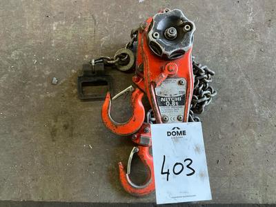 Übersichtsbild von Nitchi RB50080 kettingtakel (0,8T)